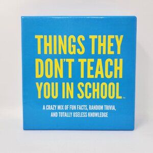 Things They Don't Teach You in School Party Trivia Game Facts By Hygge Games